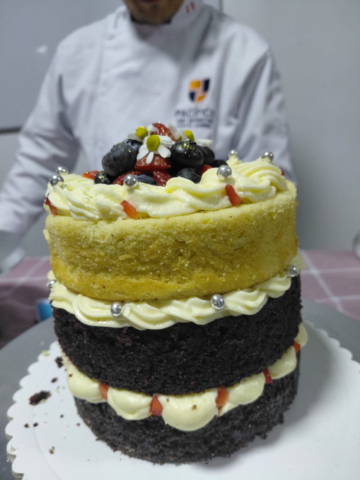 Torta Fantasía Rosa & Fresas